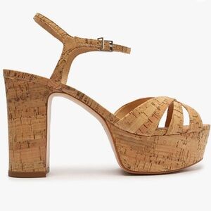 SCHUTZ
Darilia Cork Platform Sandals Sz 9.5
